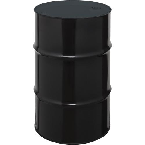 Steel Drums, 55 US gal (45 imp. gal.), Unlined, Black, Closed Top, 1A1/X1.8/300, 20 Gauge St. Lawrence Industrial & Safety Supply