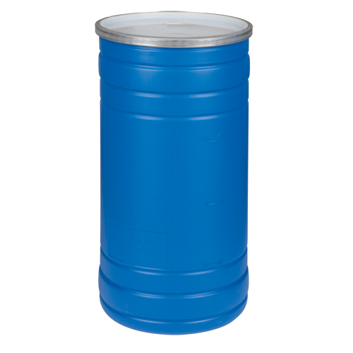 Polyethylene Drums, 15.5 US gal (12.91 imp. Gal.), Open Top, Blue St. Lawrence Industrial & Safety Supply