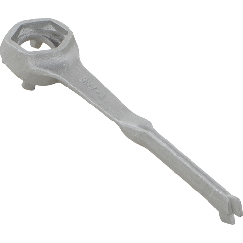 Cl&eacute; pour bouchon-&eacute;crou sp&eacute;cialis&eacute;e &agrave; un seul c&ocirc;t&eacute;, Ouverture de 1-1/2", Poign&eacute;e 4-1/4", Aluminium anti&eacute;tincelles St. Lawrence Industrial & Safety Supply