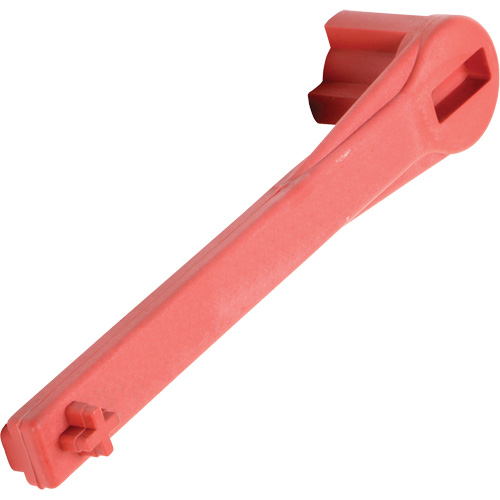 Single Ended Specialty Bung Nut Wrench, 1-1/4" Opening, 8" Handle, Non-Sparking Nylon St. Lawrence Industrial & Safety Supply