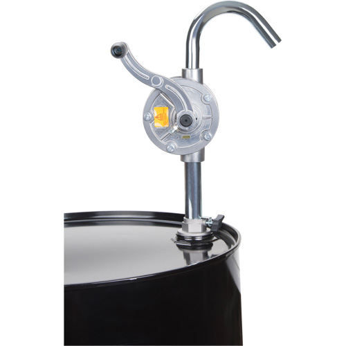 Pompe rotative pour baril, Aluminium, Pour capacit&eacute; 5-55 gal., 9,5 oz/course St. Lawrence Industrial & Safety Supply