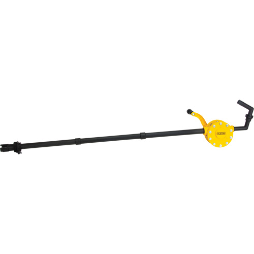 Pompe rotative pour baril, Polypropyl&egrave;ne, Pour capacit&eacute; 15 - 55 gal. US, 8 oz/course St. Lawrence Industrial & Safety Supply