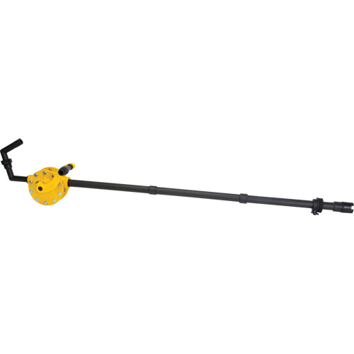 Pompe rotative pour baril, Polypropyl&egrave;ne, Pour capacit&eacute; 15 - 55 gal. US, 8 oz/course St. Lawrence Industrial & Safety Supply