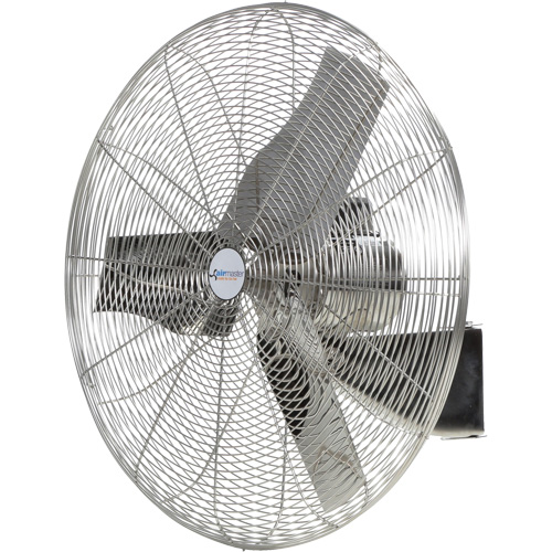 Ventilateurs en acier inoxydable lavables &agrave; grande eau pour service alimentaire, Industriel, 1 vitesses, Diam&egrave;tre de 30" St. Lawrence Industrial & Safety Supply