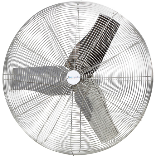 Ventilateurs en acier inoxydable lavables &agrave; grande eau pour service alimentaire, Industriel, 1 vitesses, Diam&egrave;tre de 30" St. Lawrence Industrial & Safety Supply