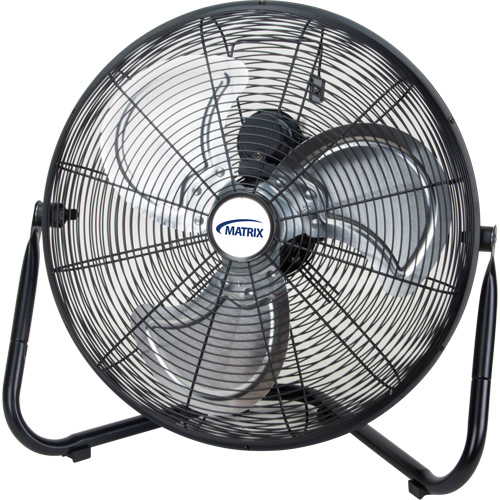 High-Velocity Floor Fan, Commercial, 3 Speed, 16" Diameter St. Lawrence Industrial & Safety Supply
