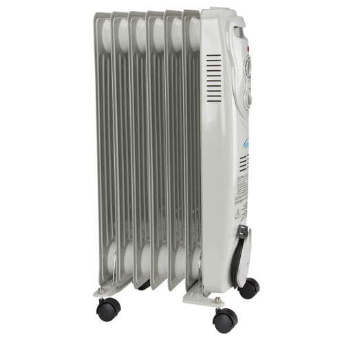 Radiateur, Rempli d'huile, &eacute;lectrique, 5120 St. Lawrence Industrial & Safety Supply