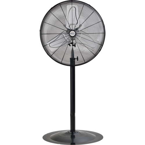 Non-Oscillating Pedestal Fan, Heavy-Duty, 2 Speed, 24" Diameter St. Lawrence Industrial & Safety Supply