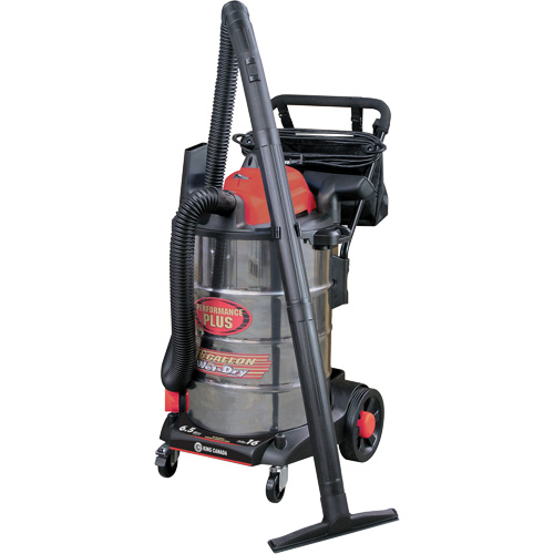 Aspirateur, Secs-humides, 6,5 CV, 16 gal. US (60,6 litres) St. Lawrence Industrial & Safety Supply