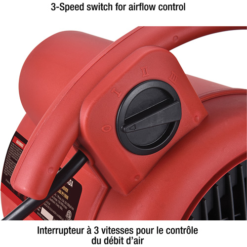 Air Mover, 550 CFM St. Lawrence Industrial & Safety Supply