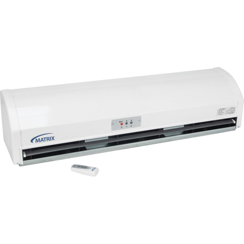 Air Curtain with Remote Control, 2 Speeds St. Lawrence Industrial & Safety Supply