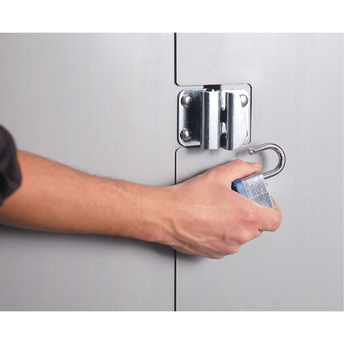Armoires robustes &agrave; portes creuses, 38" la x 24" p x 72" h, 4 tablettes St. Lawrence Industrial & Safety Supply