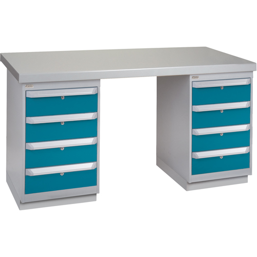&eacute;tabli pr&eacute;conçu, 60" la x 36" p x 34" h, Capacit&eacute; 2500 lb St. Lawrence Industrial & Safety Supply