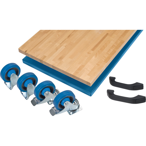 Mobile Cabinet Benches- Assembly Kits, Single St. Lawrence Industrial & Safety Supply