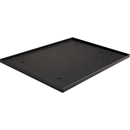 Fond de casier, Convient aux casiers 10" x 18", Noir, Plastique St. Lawrence Industrial & Safety Supply