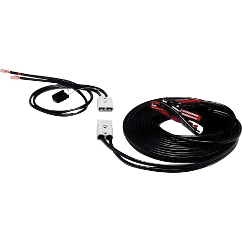 Pinces robustes enti&egrave;rement isol&eacute;es avec adaptateurs de borne lat&eacute;rale, 4 AWG, 500 A, C&acirc;ble 30' St. Lawrence Industrial & Safety Supply
