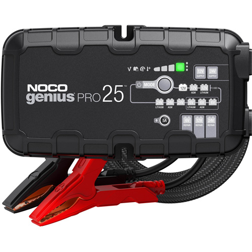 Genius&reg; Pro25 25-Amp Battery Charger St. Lawrence Industrial & Safety Supply