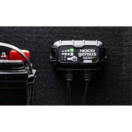 Genius&reg; Gen5X1 1-Bank, 5-Amp On-Board Battery Charger St. Lawrence Industrial & Safety Supply