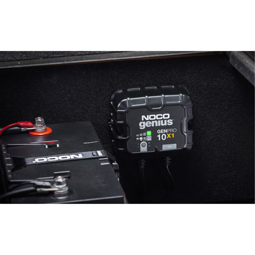 Chargeur de batterie embarqu&eacute; &agrave; 1 sortie de 10 amp&egrave;res GenPro10X1 Genius St. Lawrence Industrial & Safety Supply