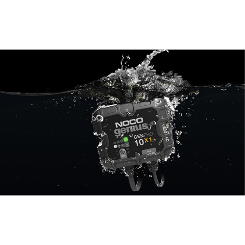 Chargeur de batterie embarqu&eacute; &agrave; 1 sortie de 10 amp&egrave;res GenPro10X1 Genius St. Lawrence Industrial & Safety Supply