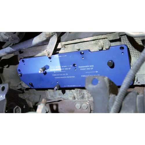 Gabarit de perçage pour installation sur collecteur pour Ford 4,6 L, 5,4 L, et 6,8 L St. Lawrence Industrial & Safety Supply