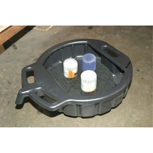 15" Round No Splatter Pad St. Lawrence Industrial & Safety Supply
