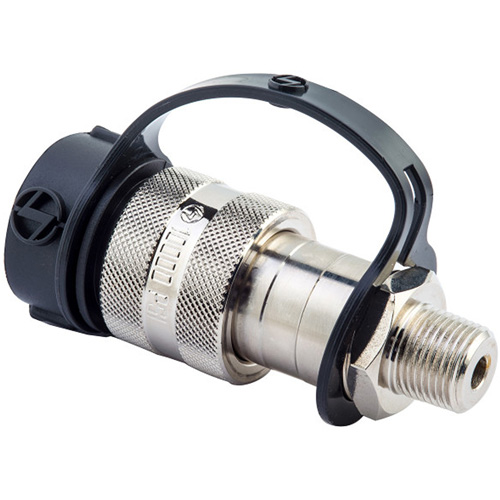 Raccords &agrave; c&ocirc;t&eacute; femelle pour d&eacute;bit &eacute;lev&eacute;, Acier, 3/8", NPTF femelle, 10 000 PSI St. Lawrence Industrial & Safety Supply