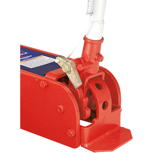 Cric de plancher, 10 tonne(s) Capacit&eacute;, 6-1/8" Abaiss&eacute;e, 27-1/4" &eacute;lev&eacute;e, Air comprim&eacute;/hydraulique St. Lawrence Industrial & Safety Supply