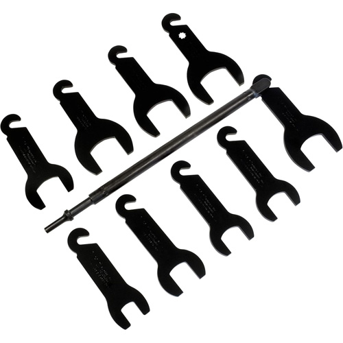 10-Piece Pneumatic Fan Clutch Wrench Set St. Lawrence Industrial & Safety Supply