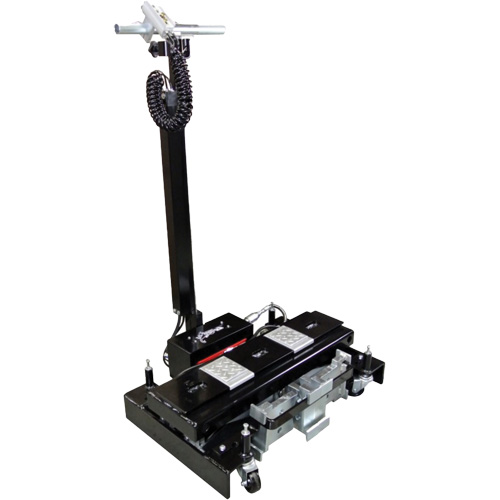 Cric de service de plancher, 14 tonne(s) Capacit&eacute;, 8-1/4" Abaiss&eacute;e, 20" &eacute;lev&eacute;e, Air comprim&eacute;/hydraulique St. Lawrence Industrial & Safety Supply
