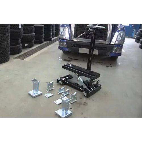 Cric de service de plancher, 14 tonne(s) Capacit&eacute;, 8-1/4" Abaiss&eacute;e, 20" &eacute;lev&eacute;e, Air comprim&eacute;/hydraulique St. Lawrence Industrial & Safety Supply