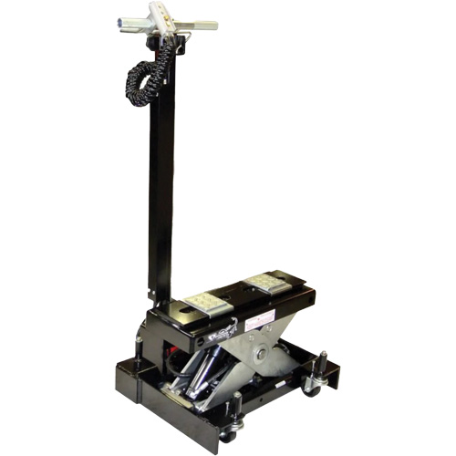 Cric de service de plancher, 12 tonne(s) Capacit&eacute;, 7-1/2" Abaiss&eacute;e, 15-3/4" &eacute;lev&eacute;e, Air comprim&eacute;/hydraulique St. Lawrence Industrial & Safety Supply