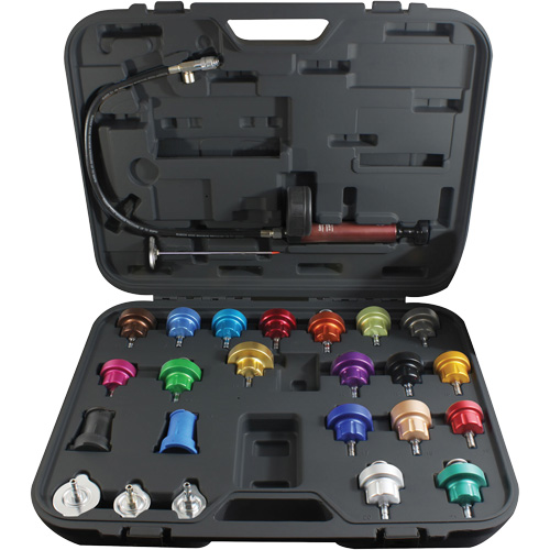 Trousse pour test de pression principal pour syst&egrave;me de refroidissement 25 mcx St. Lawrence Industrial & Safety Supply