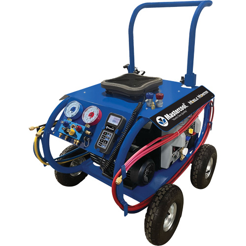 Station mobile robuste de r&eacute;cup&eacute;ration et de charge de r&eacute;frig&eacute;rant A/C automobile R134a  Mobile Monster St. Lawrence Industrial & Safety Supply