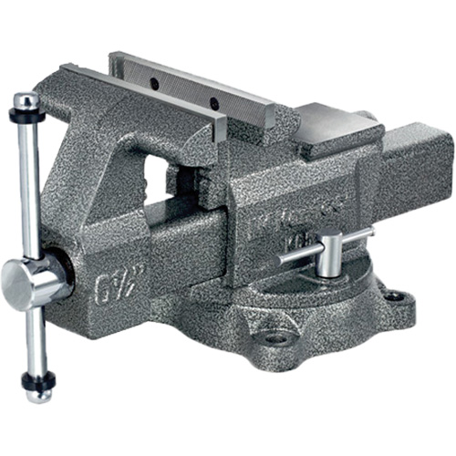 &eacute;tau professionnel d'atelier K65, Largeur des m&acirc;choires 6-1/2", Profondeur de la gorge 3-7/8", Base Pivotant St. Lawrence Industrial & Safety Supply