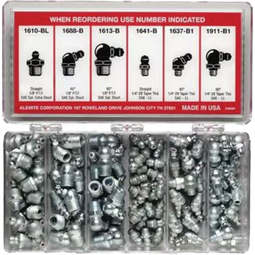 96-Piece Fitting Assortment with Box St. Lawrence Industrial & Safety Supply