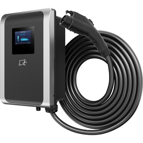 Chargeur pour VE commercial PulseQ AC Max, 48 A, Niveau 2 CA, Connecteur Type 1 (SAE J1772) St. Lawrence Industrial & Safety Supply