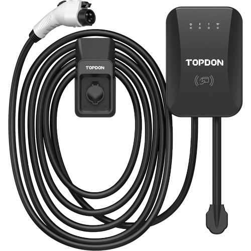 PulseQ AC Home EV Charger with RFID Mode, 40 A, Level 2 AC, Type 1 (SAE J1772) Connector St. Lawrence Industrial & Safety Supply