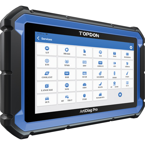 Outil de diagnostic ArtiDiag Pro 7" avec fonctions de service et commandes bidirectionnelles St. Lawrence Industrial & Safety Supply