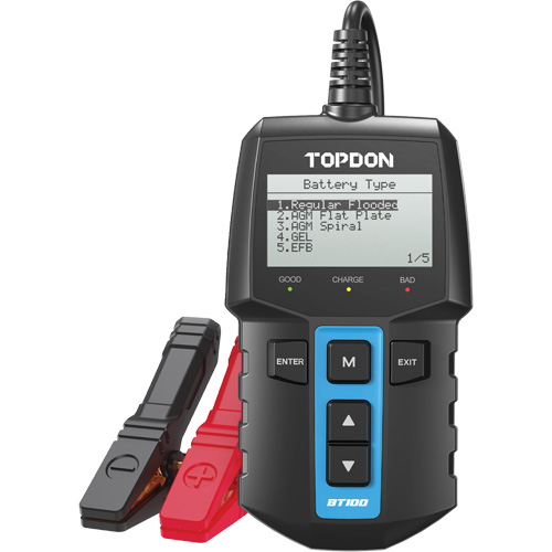 BT100 12V Battery & System Tester St. Lawrence Industrial & Safety Supply