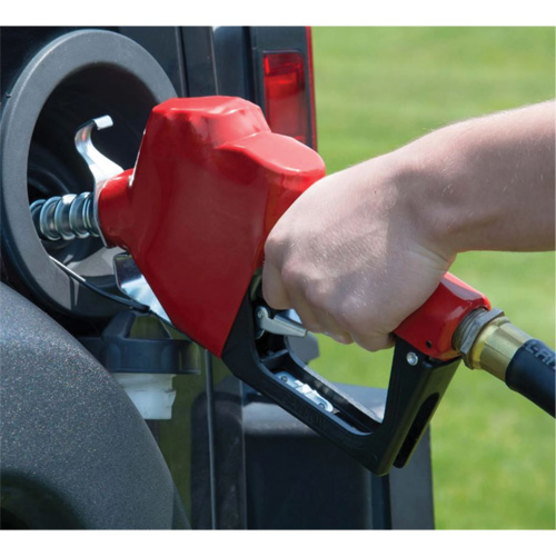 Pistolet de distribution automatique rouge pour diesel St. Lawrence Industrial & Safety Supply