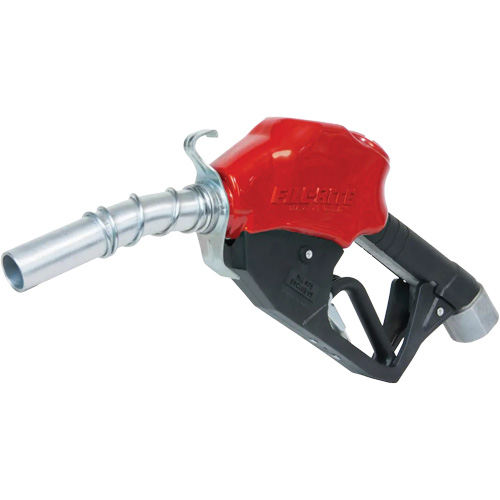 Pistolet de distribution automatique rouge pour essence St. Lawrence Industrial & Safety Supply