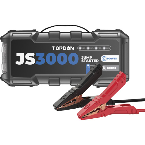 Survolteur, banque d'alimentation et lampe de poche JumpSurge3000 St. Lawrence Industrial & Safety Supply
