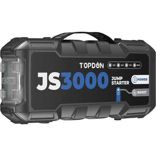 Survolteur, banque d'alimentation et lampe de poche JumpSurge3000 St. Lawrence Industrial & Safety Supply
