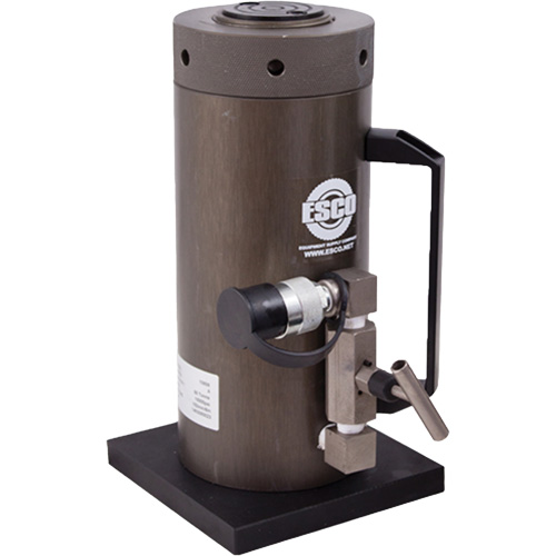 Cric de s&eacute;curit&eacute; &agrave; collier verrouillable, Course de 6", Capacit&eacute; de 50 tonne(s), 10 000 PSI St. Lawrence Industrial & Safety Supply