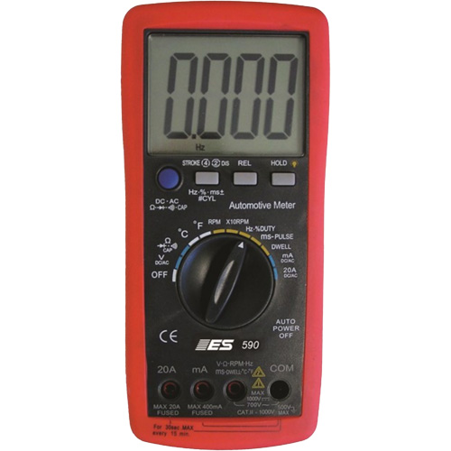Multim&egrave;tre num&eacute;rique professionnel pour automobile avec &eacute;tui St. Lawrence Industrial & Safety Supply