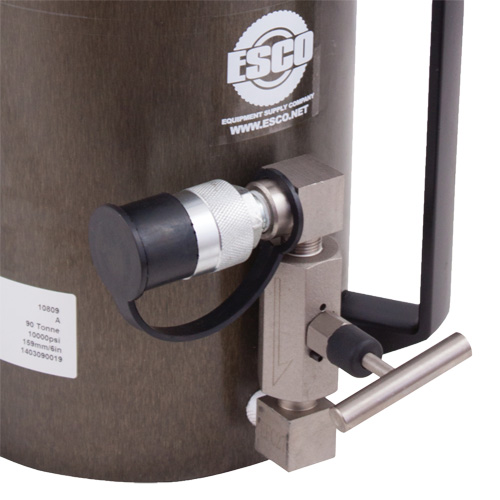 Safety Jack, Locking Collar, 100 tons Capacity, 13-37/100" - 19-3/5" H St. Lawrence Industrial & Safety Supply