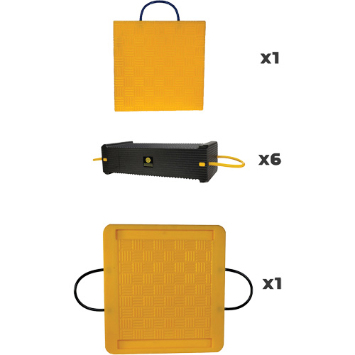 Ensemble de syst&egrave;me de sout&egrave;nement en composite CribLok 8 mcx St. Lawrence Industrial & Safety Supply