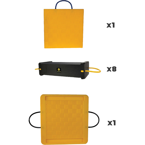 Ensemble de syst&egrave;me de sout&egrave;nement en composite CribLok 10 mcx St. Lawrence Industrial & Safety Supply
