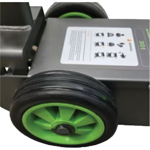 Cric &eacute;lectrique pour camions lourds, 15 tonne(s)/30 tonne(s), Air comprim&eacute;/hydraulique St. Lawrence Industrial & Safety Supply